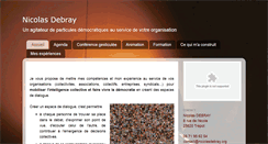 Desktop Screenshot of nicolasdebray.org